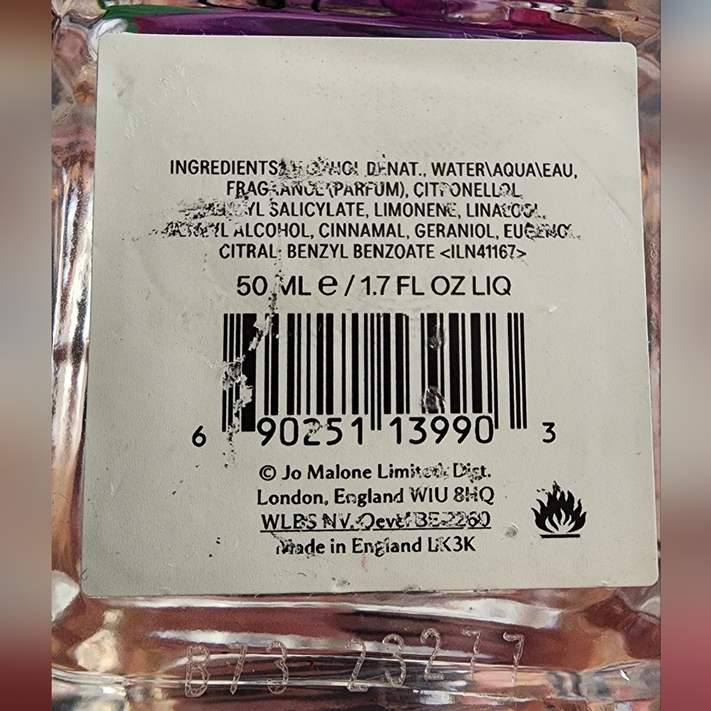 Jo Malone Rose Amber Cologne - Picture 2 of 4